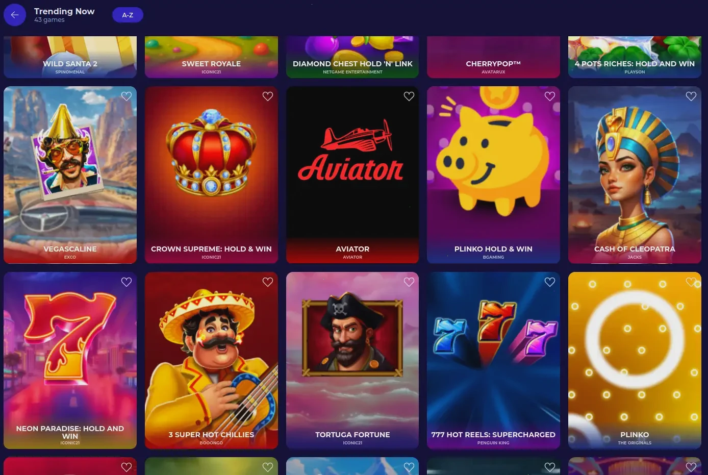 Lucky Legends casino registration page and welcome bonus overview